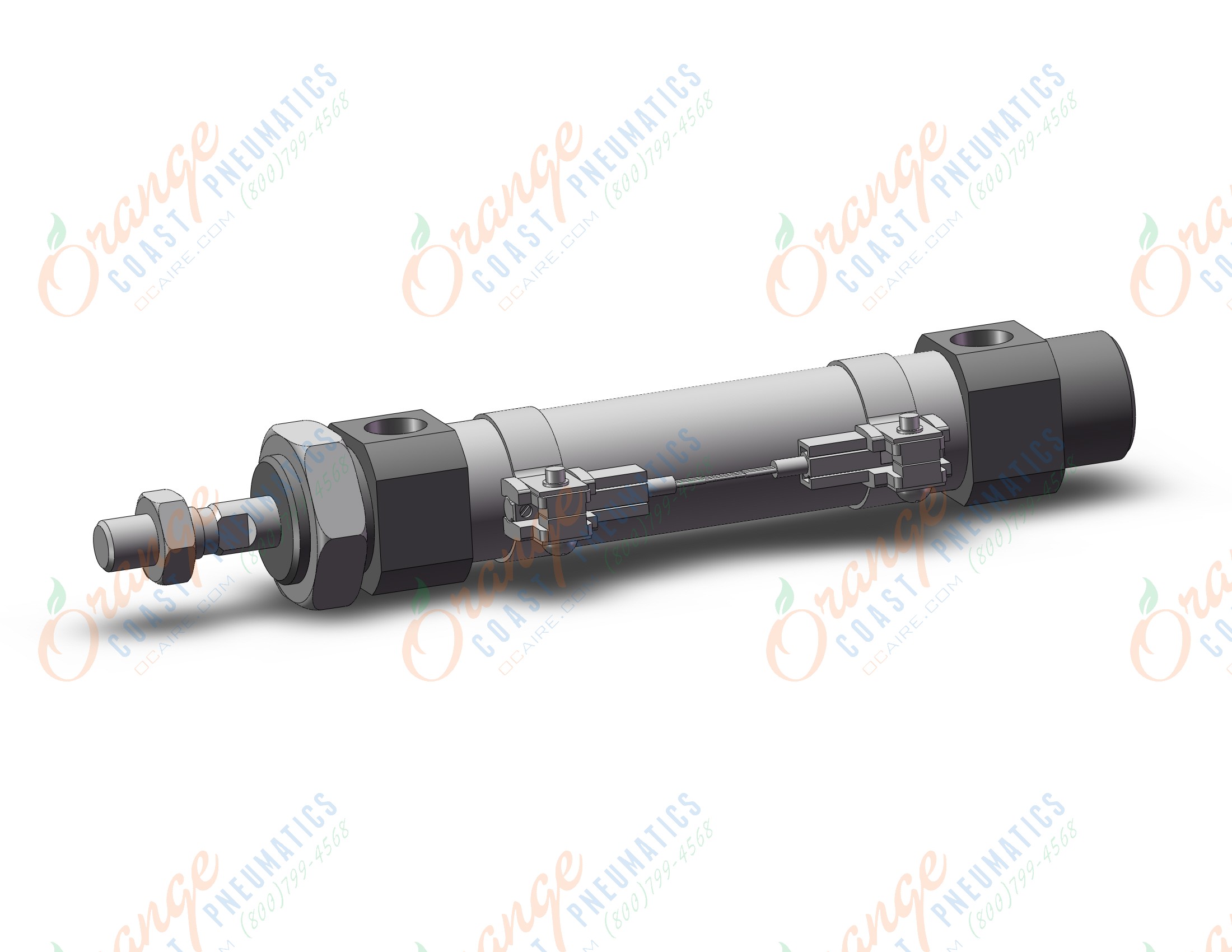 SMC CDM2B20-25SZ-M9PSDPC cylinder, air, ROUND BODY CYLINDER