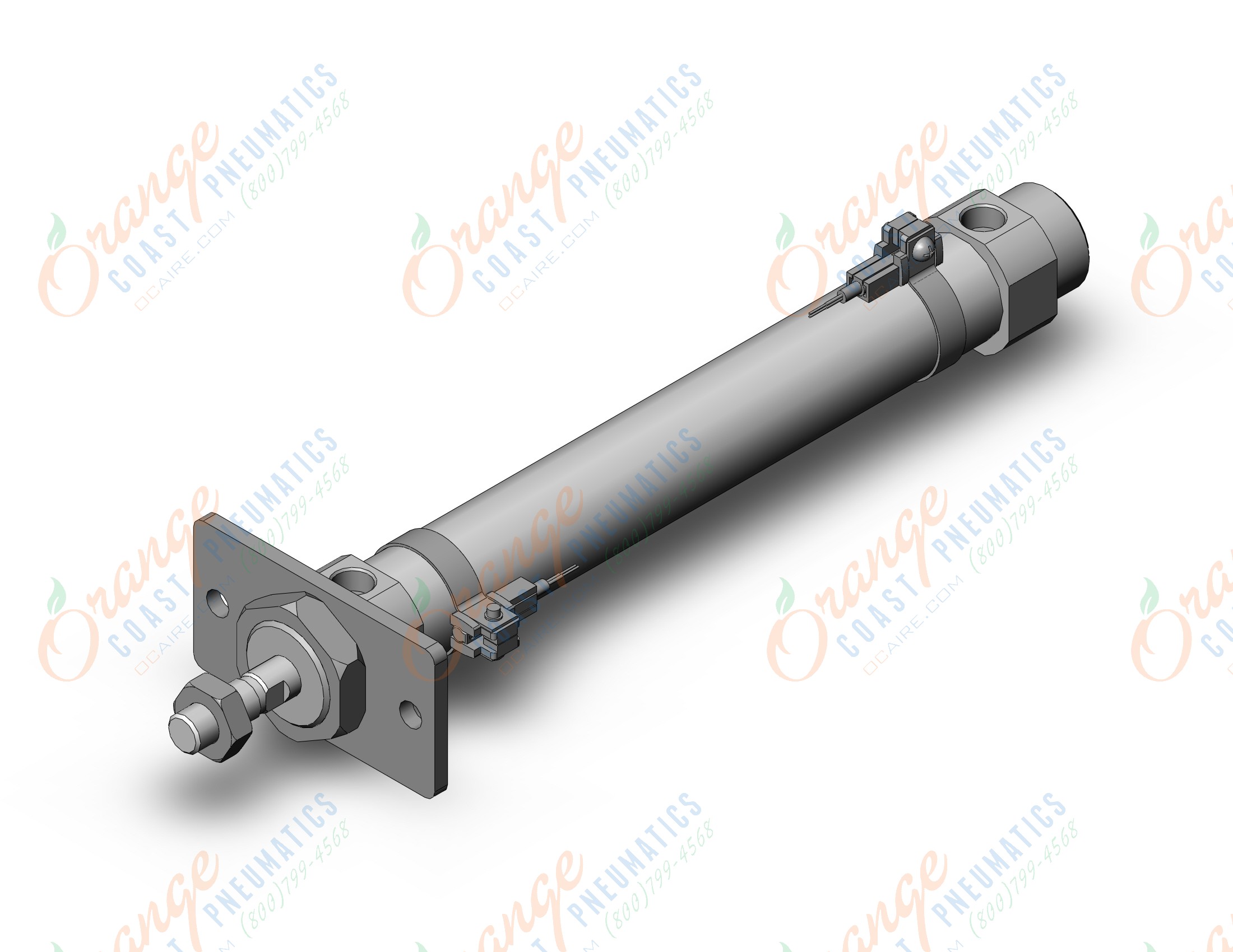 SMC CDM2F25-150Z-M9BL cylinder, air, ROUND BODY CYLINDER