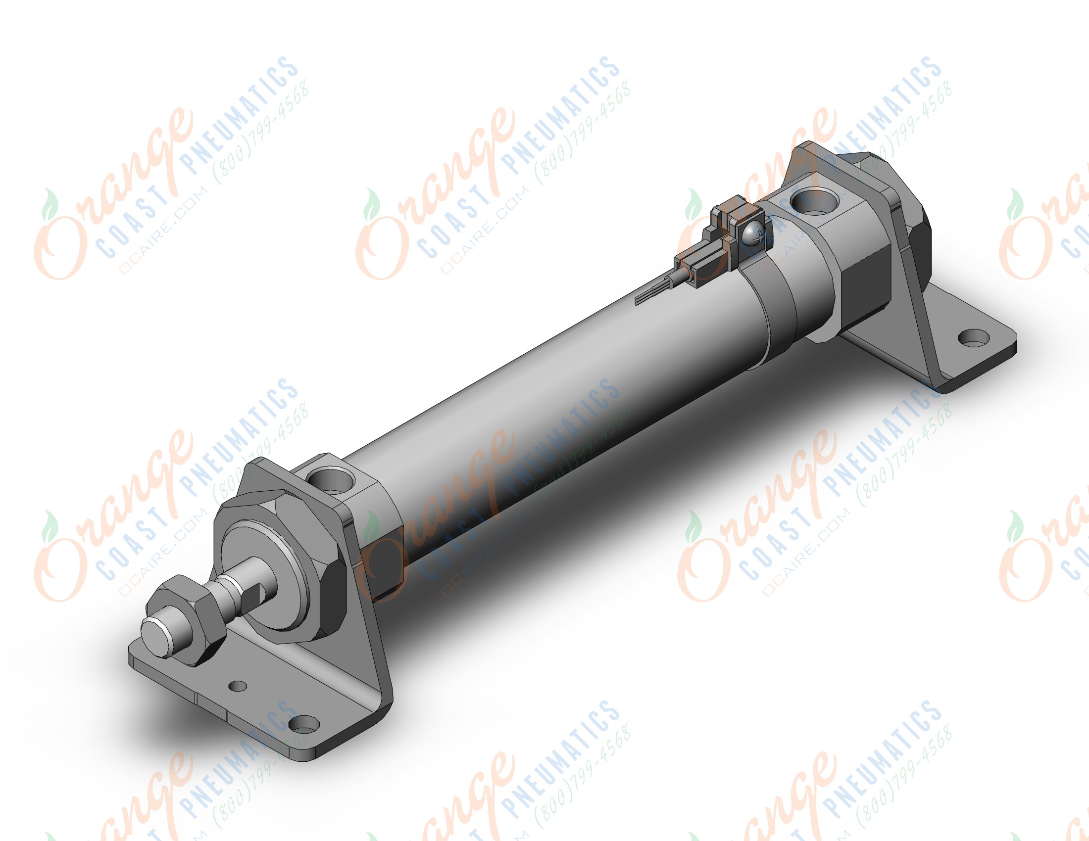 SMC CDM2L25-100Z-M9PS cylinder, air, ROUND BODY CYLINDER