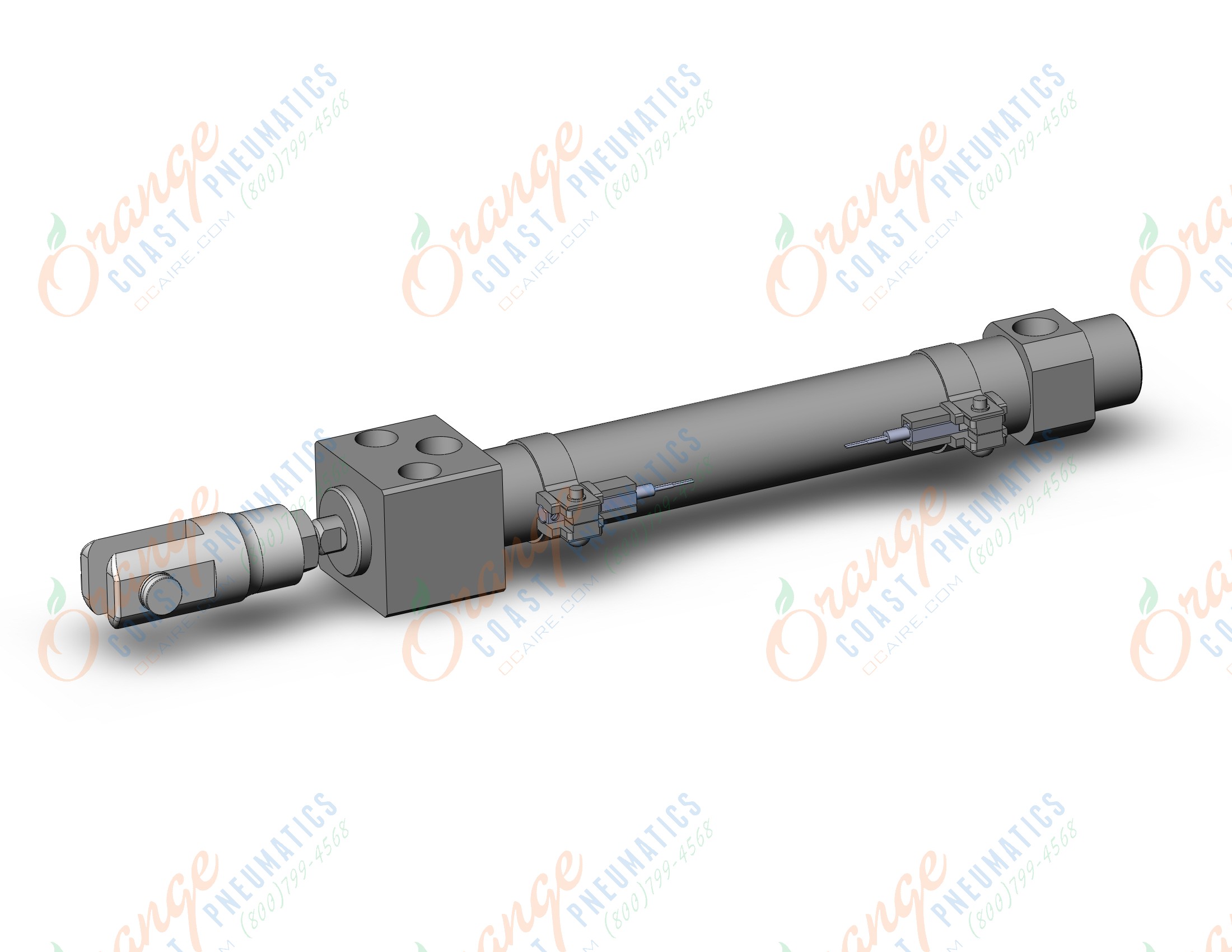 SMC CDM2RA20-100Z-W-M9BW cylinder, air, ROUND BODY CYLINDER