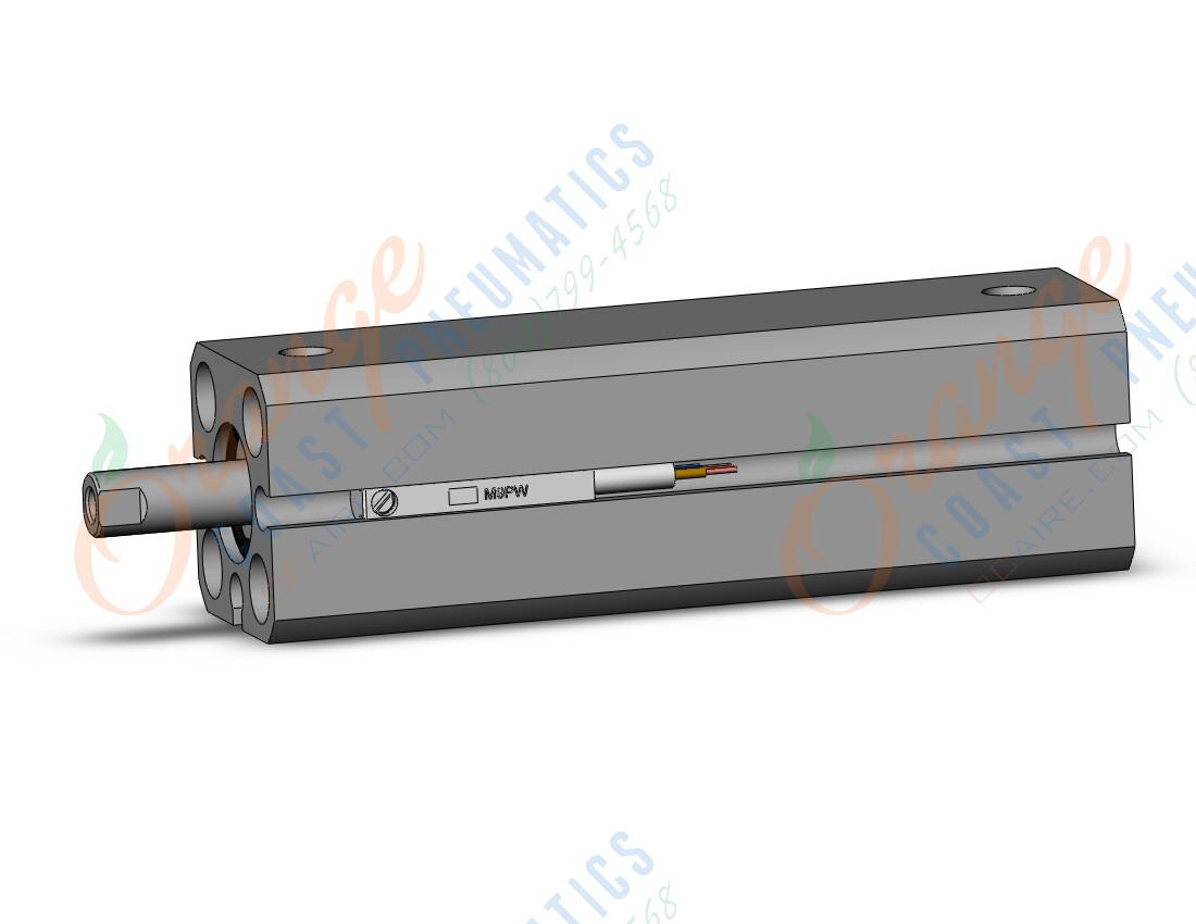 SMC CDQSB12-50DC-M9PWM cylinder, compact, COMPACT CYLINDER