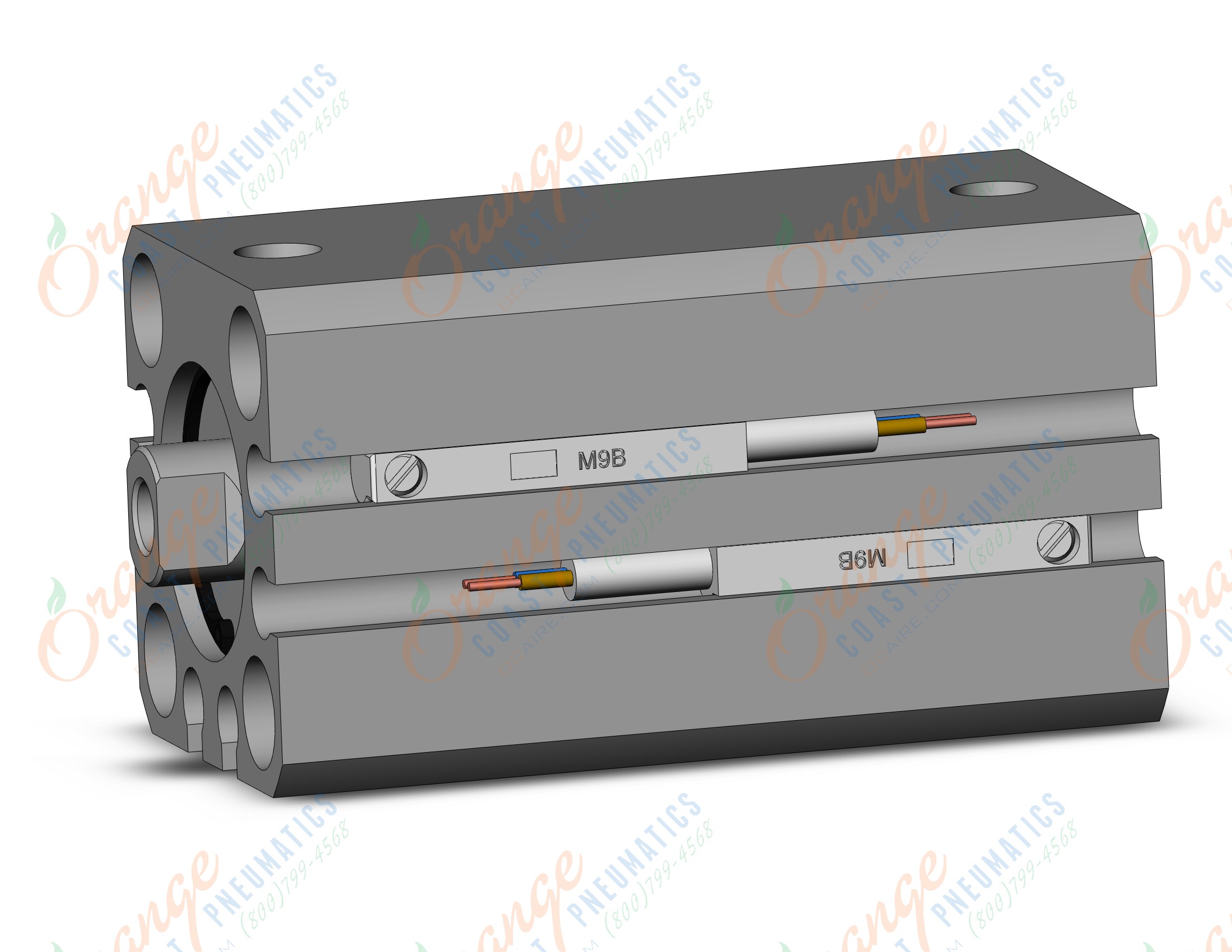SMC CDQSB16-30DC-M9BSAPC cylinder, compact, COMPACT CYLINDER