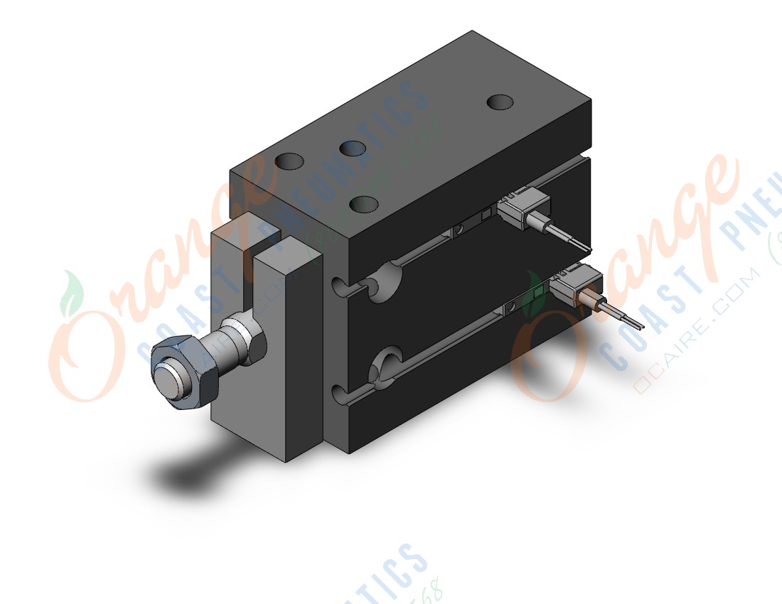 SMC CDUK25-15D-M9BVM cyl, free mount, non-rotating, COMPACT CYLINDER