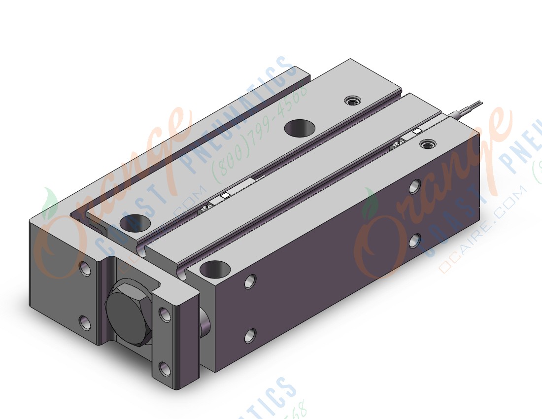 SMC MXH20-60Z-A90L cylinder, air, GUIDED CYLINDER