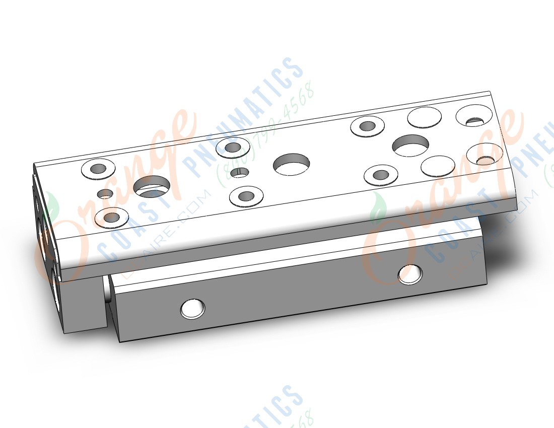 SMC MXQ8CL-30Z cylinder, slide table, GUIDED CYLINDER