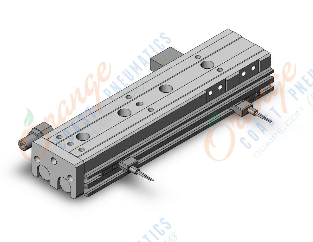 SMC MXQ8-75AS-M9BVL3 cyl, slide table, GUIDED CYLINDER