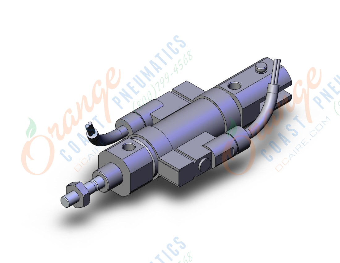 SMC NCDJ2D16-100-C80C cylinder, air, ROUND BODY CYLINDER