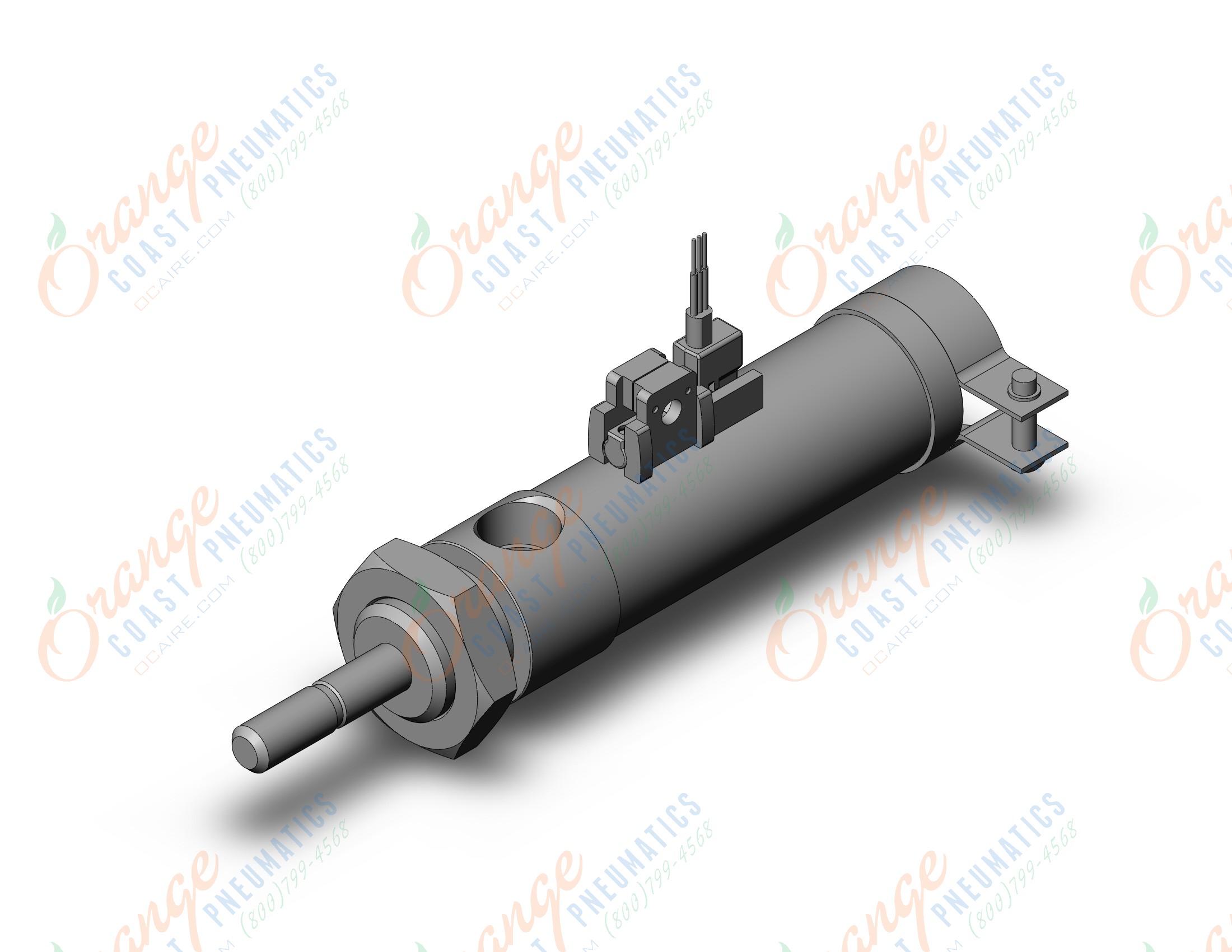 SMC NCDMB075-0050T-M9PVS ncm, air cylinder, ROUND BODY CYLINDER