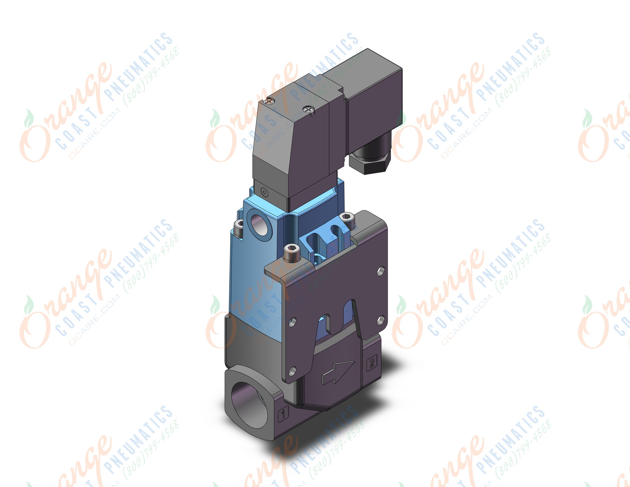 SMC SGC221B-10N15Y-5DZ-B2 coolant valve, ext/pilot, COOLANT VALVE