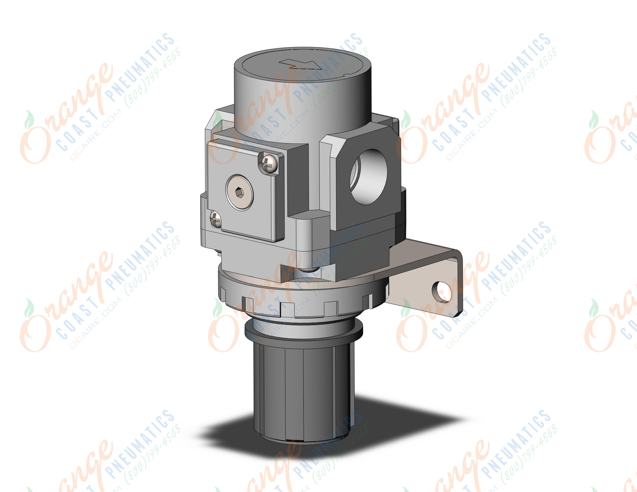 SMC AR30-N03B-1NZ-B regulator, REGULATOR, MODULAR F.R.L.