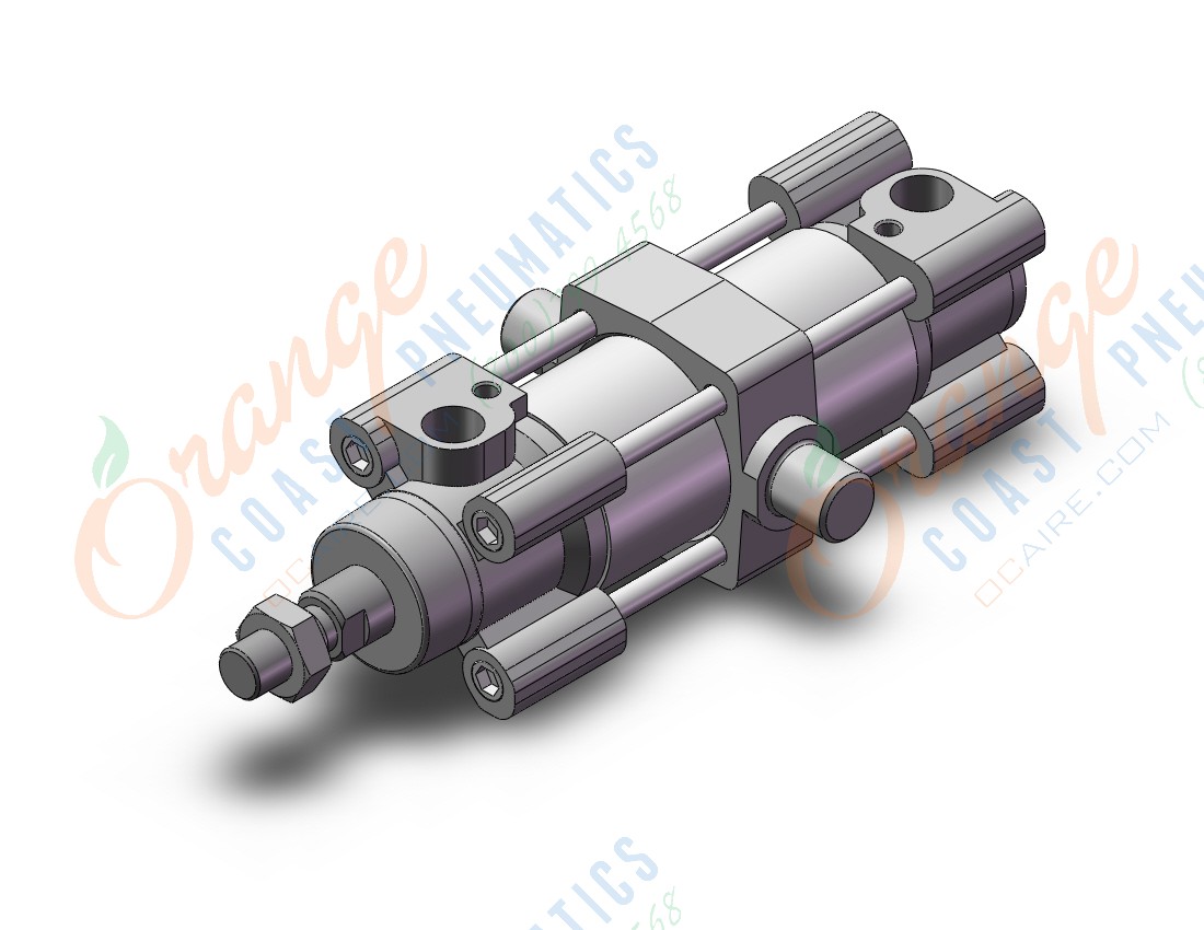 SMC C96ST40-50C cylinder, tie rod, ISO TIE ROD CYLINDER