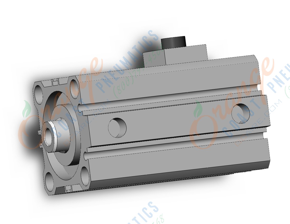 SMC CDBQ2B40-15DC-HN cyl, compact, locking, sw capable, COMPACT CYLINDER