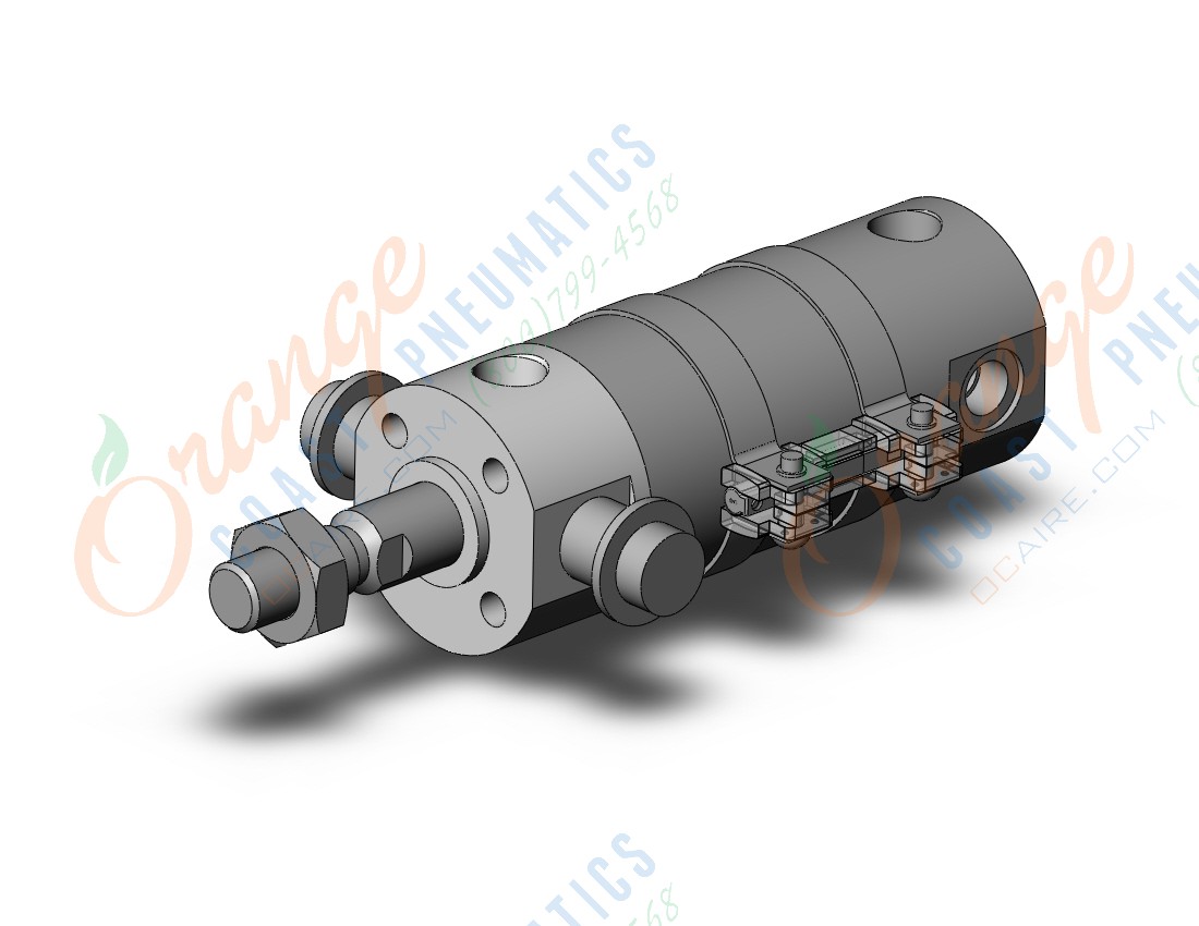 SMC CDG1UN32-25Z-M9BSAPC cg1, air cylinder, ROUND BODY CYLINDER