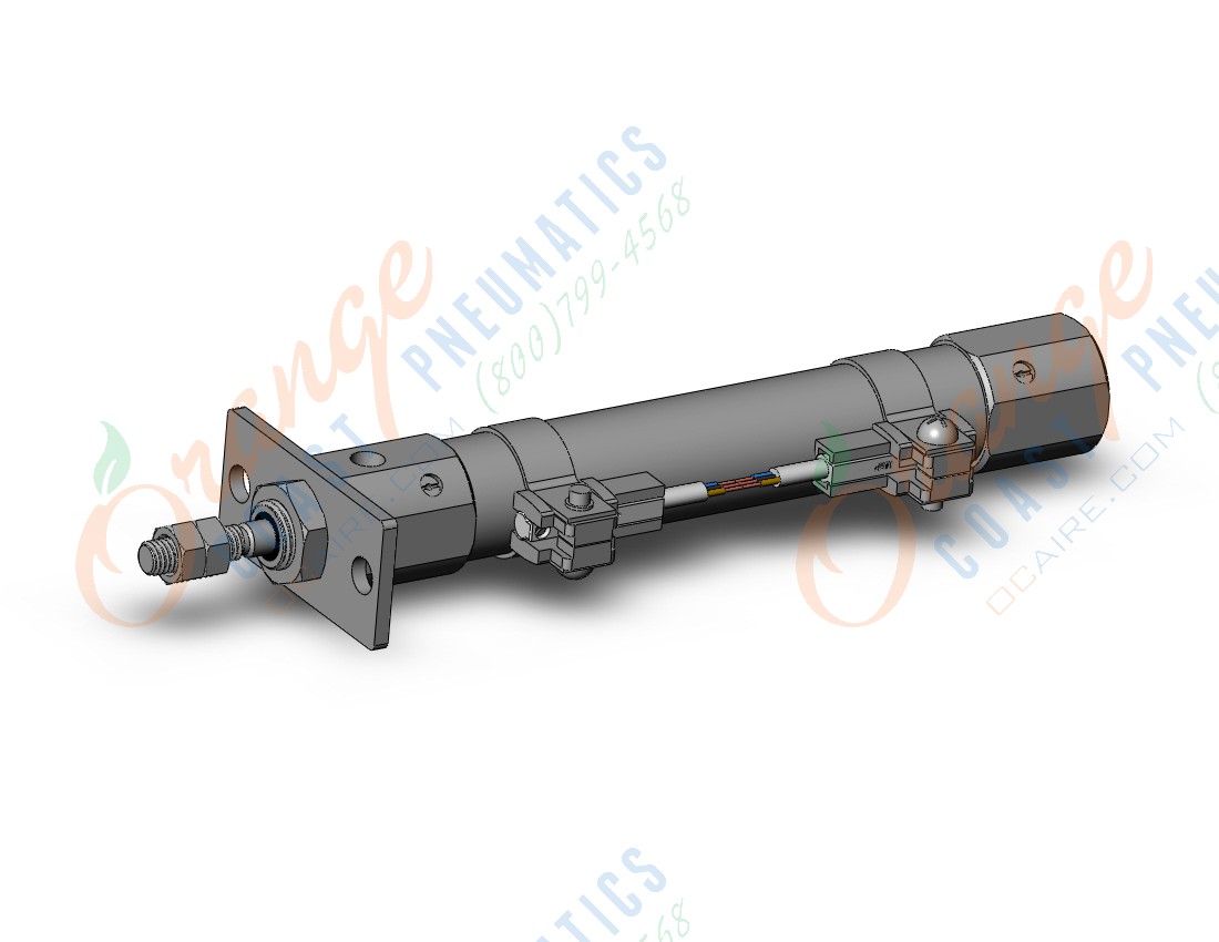SMC CDJ2F16-60ARZ-M9PMAPC-B cylinder, air, ROUND BODY CYLINDER