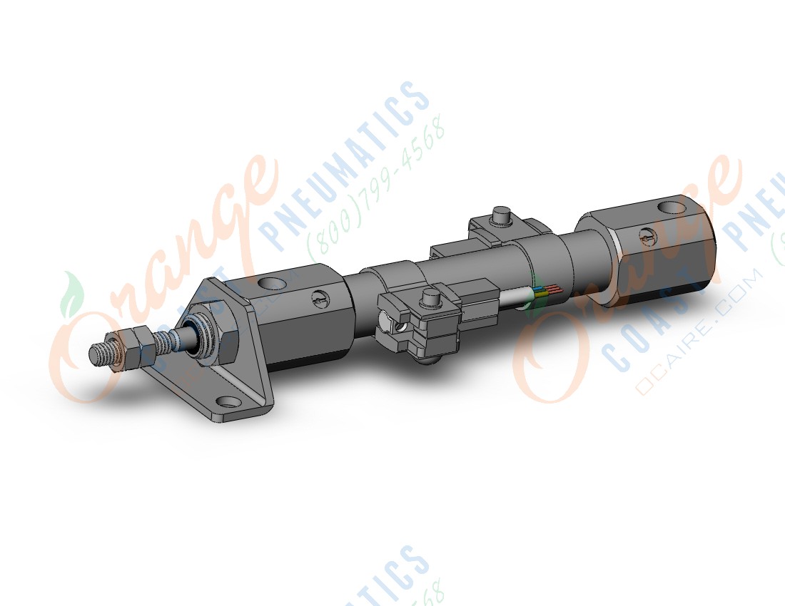SMC CDJ2L10-30AZ-M9PMAPC-B cylinder, air, ROUND BODY CYLINDER