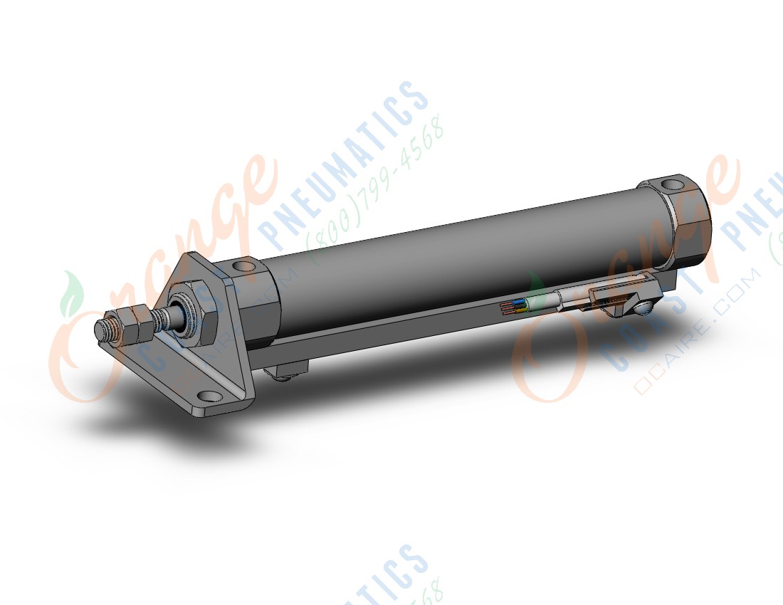 SMC CDJ2L16-75Z-M9P-A cylinder, air, ROUND BODY CYLINDER