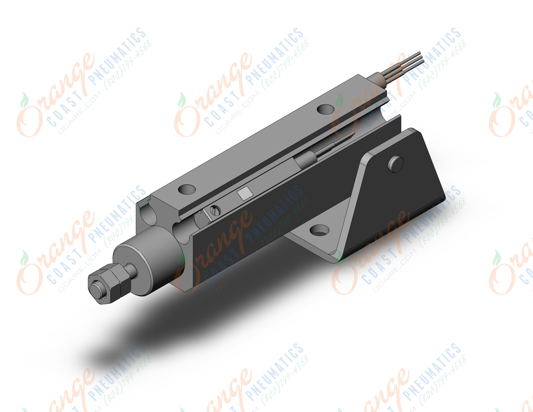 SMC CDJP2T6-25D-M9PSAPC pin cylinder, double acting, sgl rod, ROUND BODY CYLINDER