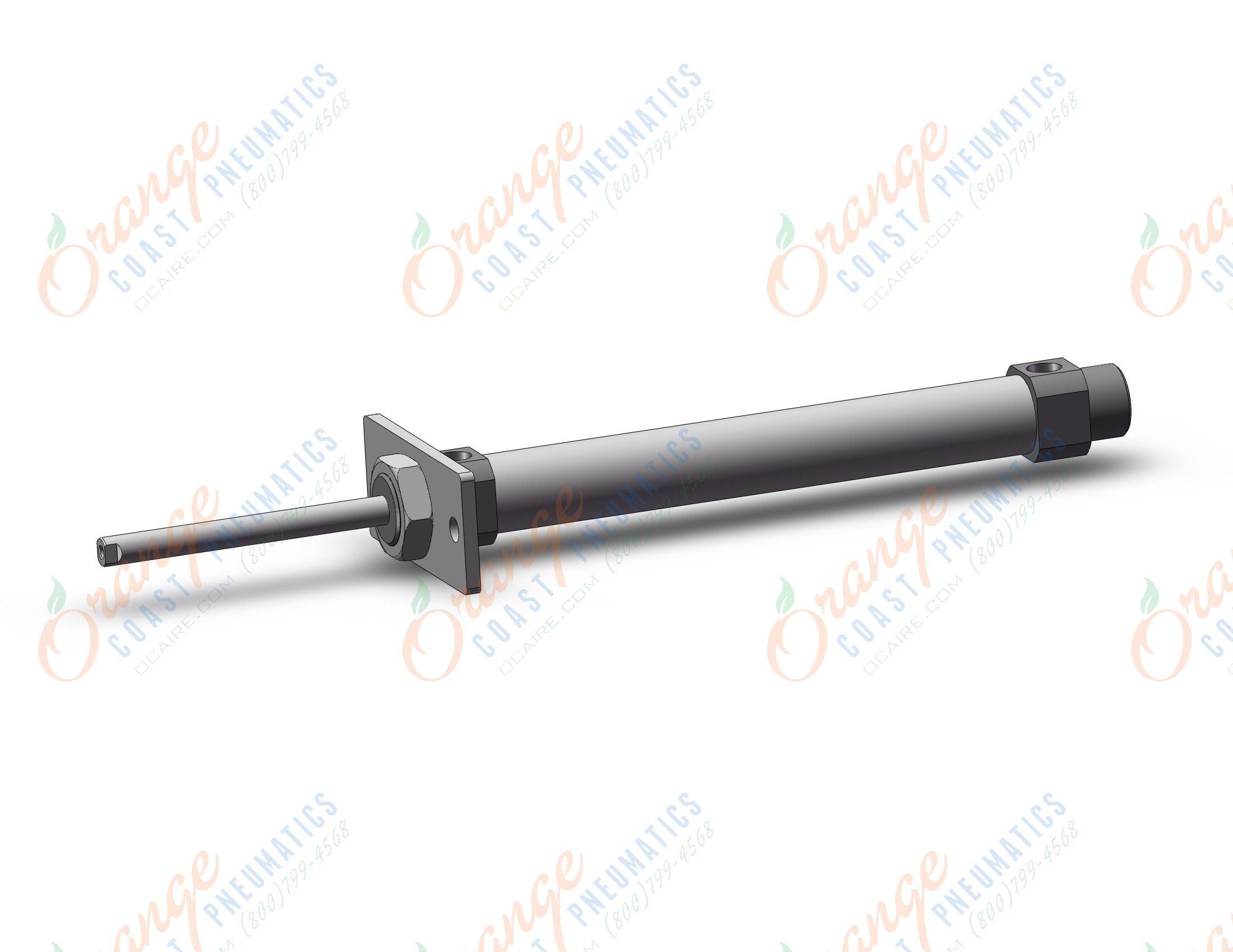 SMC CDM2F20-75TFZ cylinder, air, ROUND BODY CYLINDER