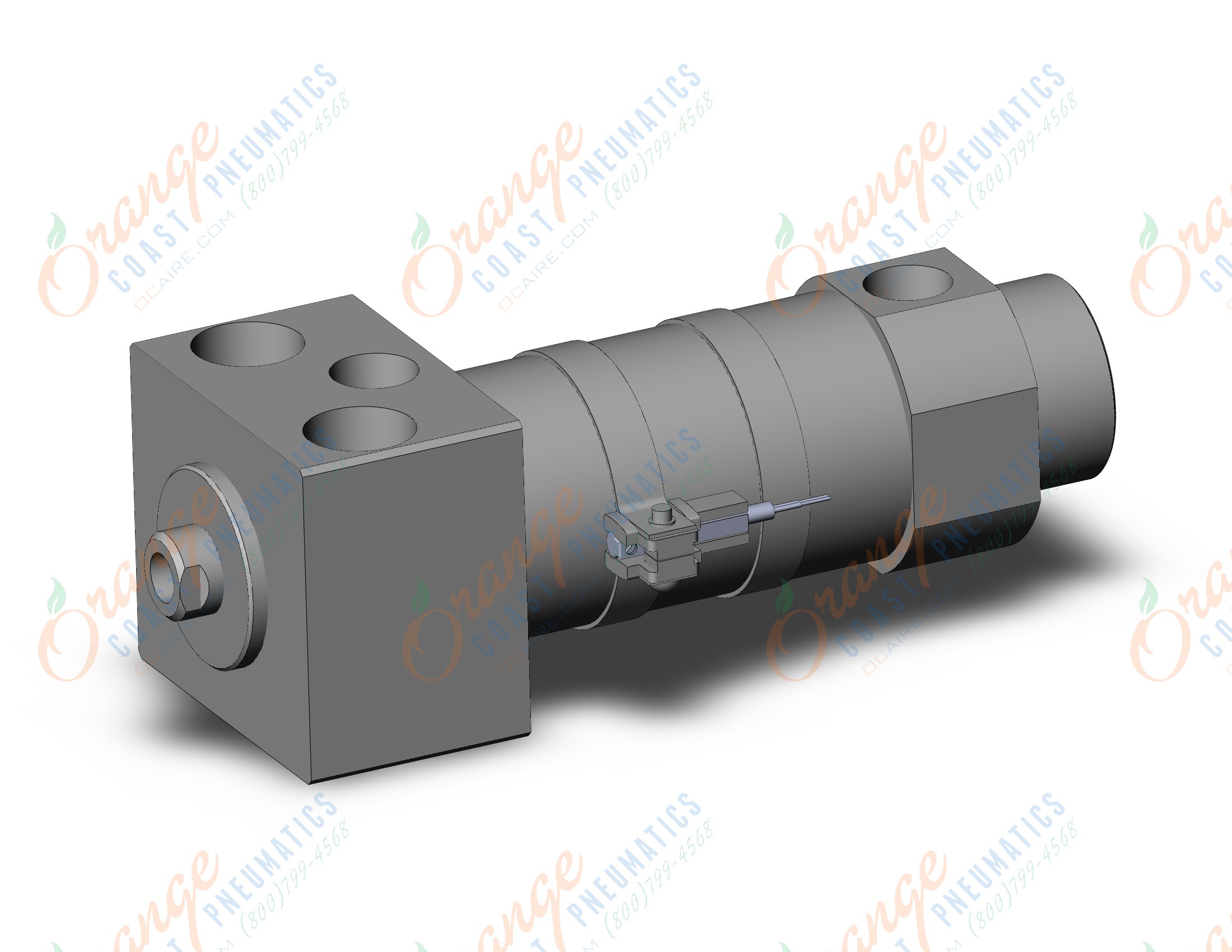 SMC CDM2RA40-25FZ-M9BWMDPC cylinder, air, ROUND BODY CYLINDER