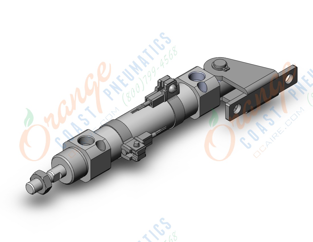 SMC CDM2V20-50AZ-N-A93L cylinder, air, ROUND BODY CYLINDER