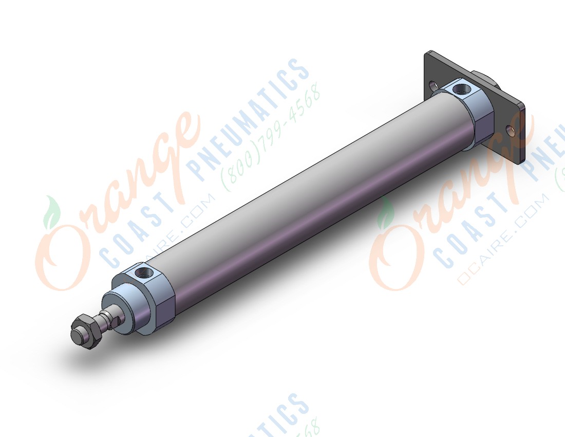 SMC CDM2XG32TN-200Z cylinder, air, ROUND BODY CYLINDER