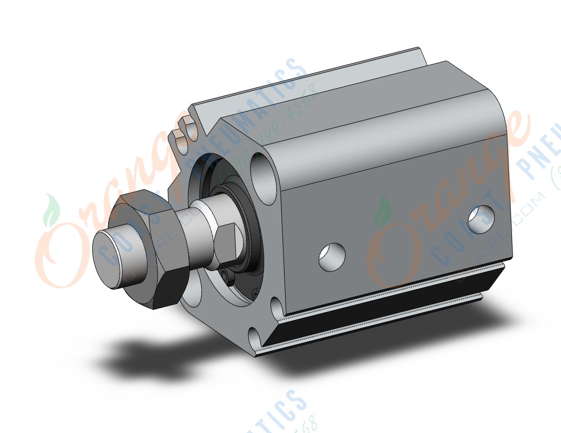 SMC CDQ2B25-10DMZ-L compact cylinder, cq2-z, COMPACT CYLINDER