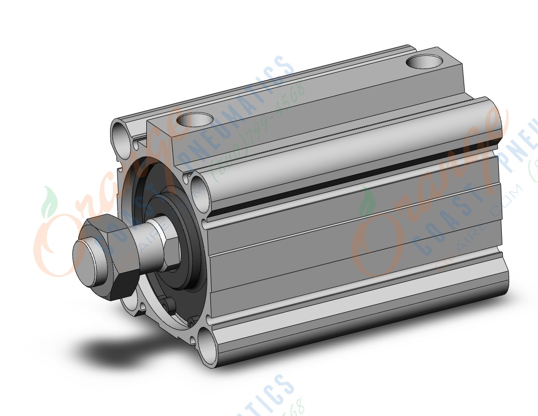 SMC CDQ2B63-75DMZ-L compact cylinder, cq2-z, COMPACT CYLINDER