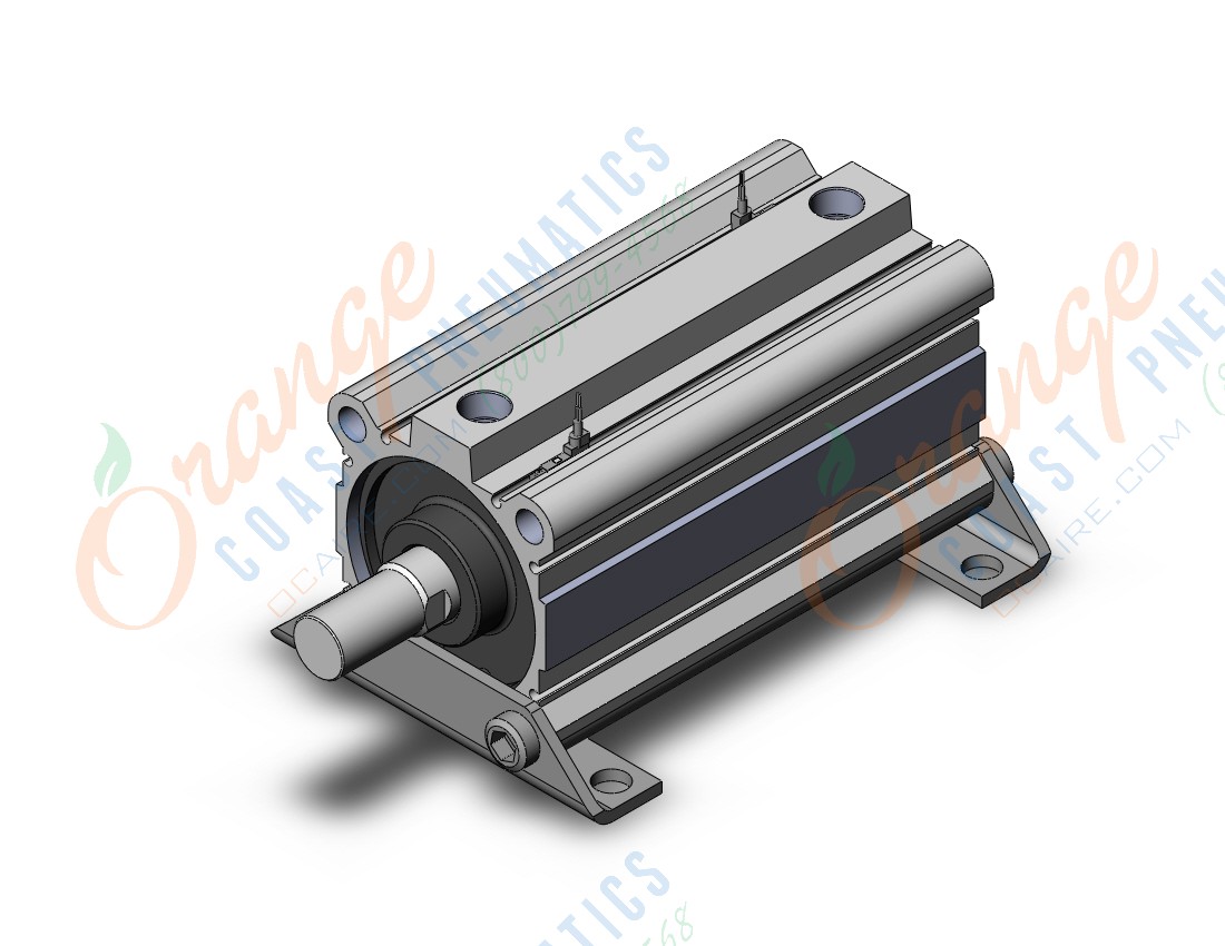 SMC CDQ2L80-125DCMZ-A93V compact cylinder, cq2-z, COMPACT CYLINDER