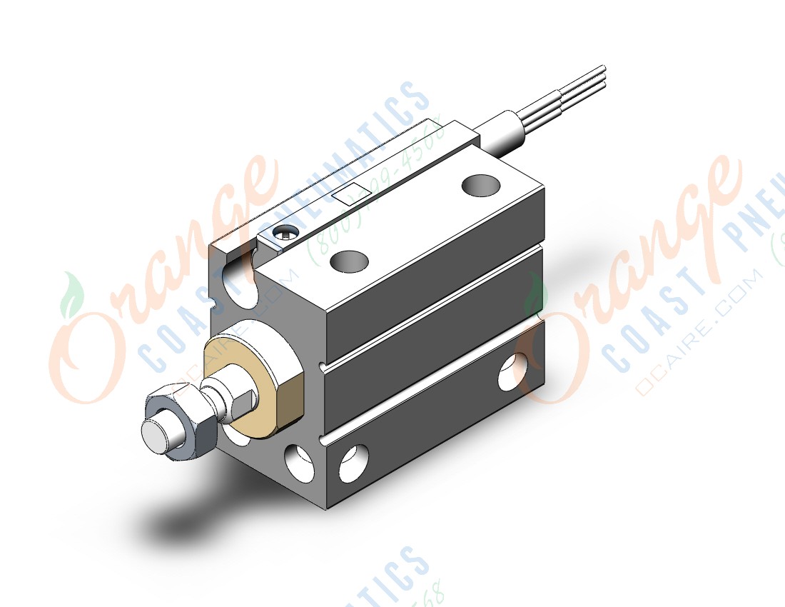 SMC CDUJB6-6SM-M9NSAPCS cyl, free mount, sgl acting, COMPACT CYLINDER