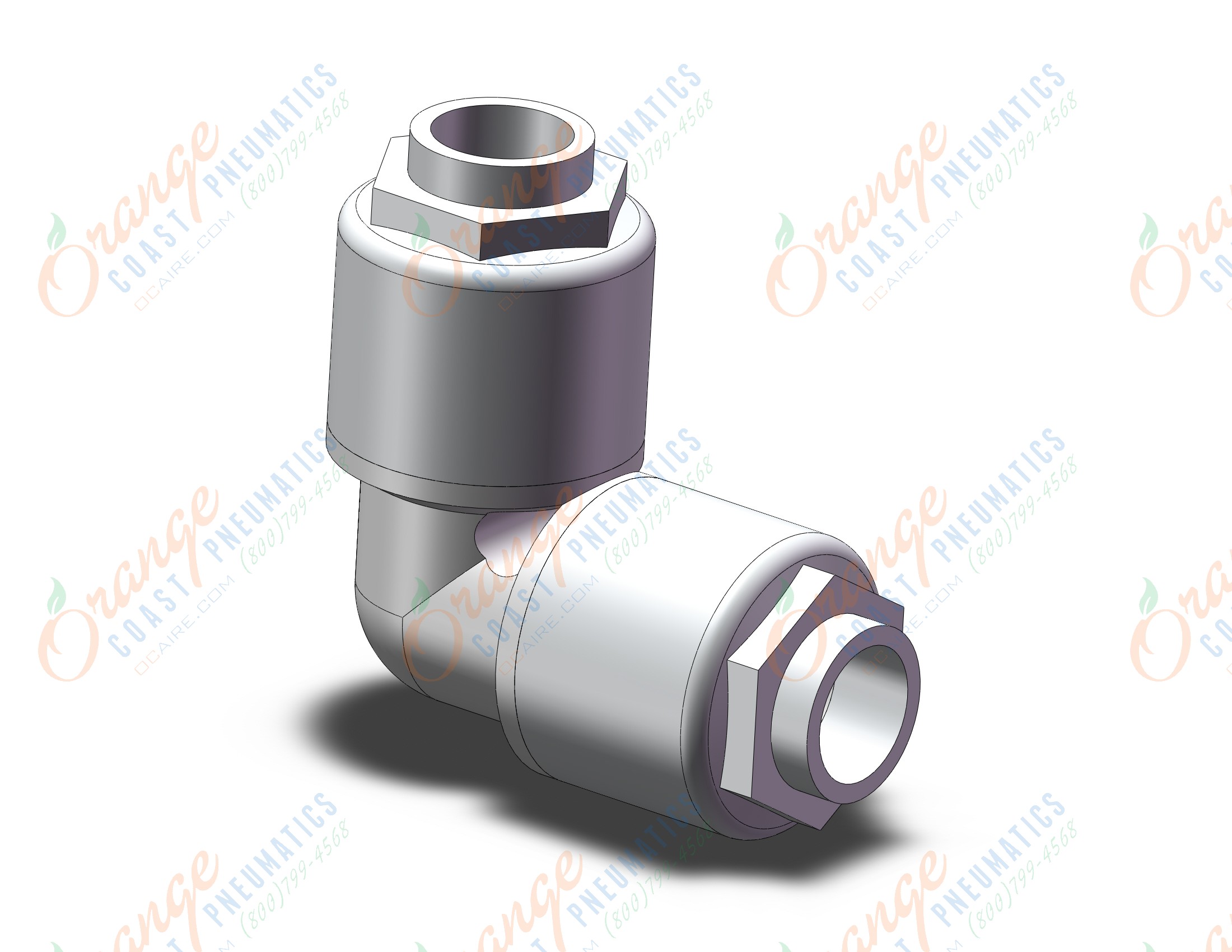 SMC LQ1E4A-1 fitting, union elbow, fluoropolymer, FLUOROPOLYMER FITTING, LQ1, LQ2, LQ3