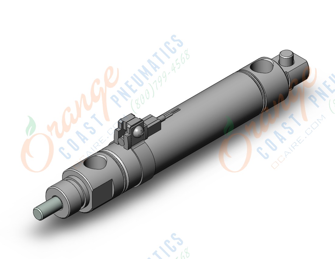 SMC NCDMC075-0200-A96LS ncm, air cylinder, ROUND BODY CYLINDER