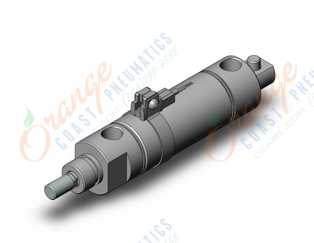 SMC NCDMC106-0100C-A90LS ncm, air cylinder, ROUND BODY CYLINDER