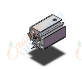 SMC NCDQ2B12-10TZ-F7PVZ compact cylinder, ncq2-z, COMPACT CYLINDER