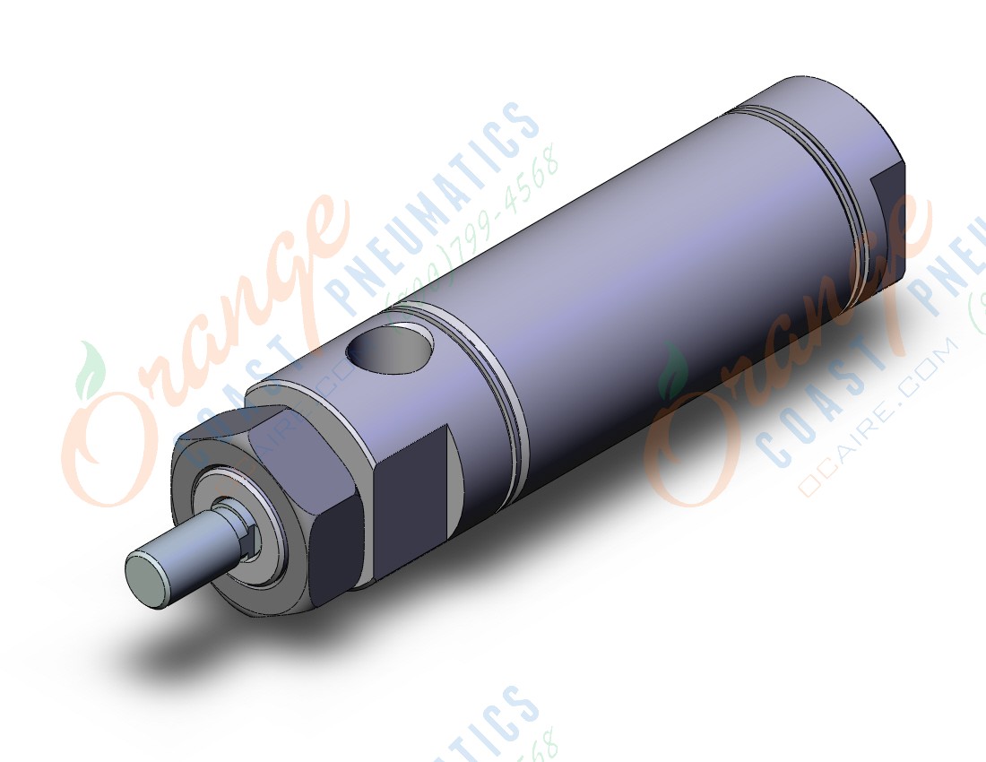 SMC NCMB106-0100-X6009B ncm, air cylinder, ROUND BODY CYLINDER