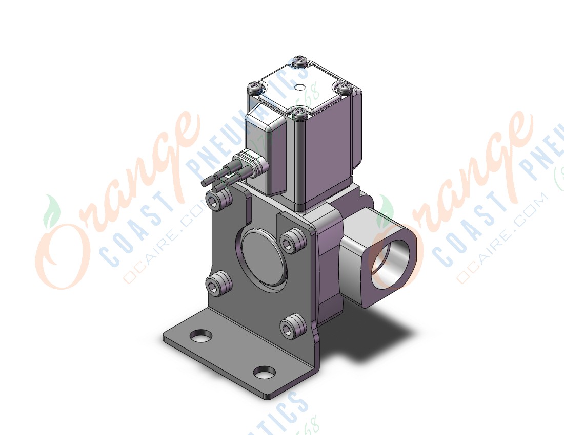 SMC VXD240HCXB pilot op 2 port solenoid valve (n.c.), 2 PORT VALVE