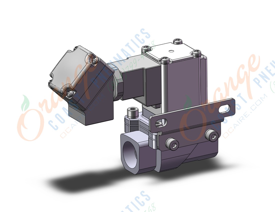 SMC VXZ240GZ2KBXB pilot op 2 port solenoid valve, (n.c.), 2 PORT VALVE