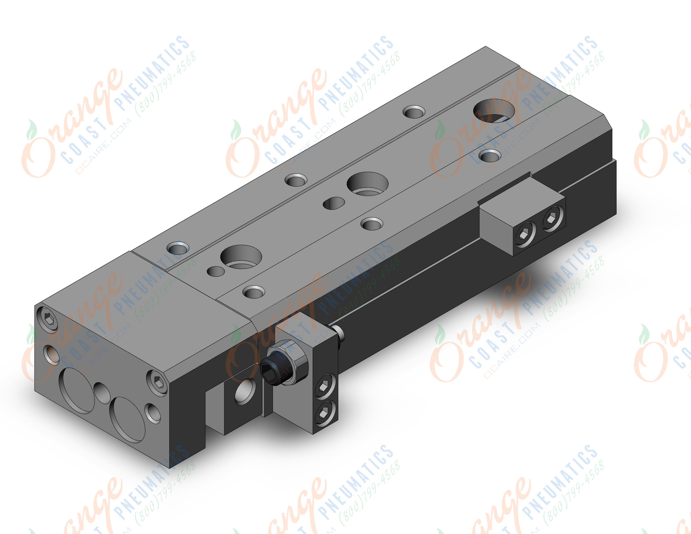 SMC 13-MXS6L-40AS cyl, air slide table, symmetric type, GUIDED CYLINDER