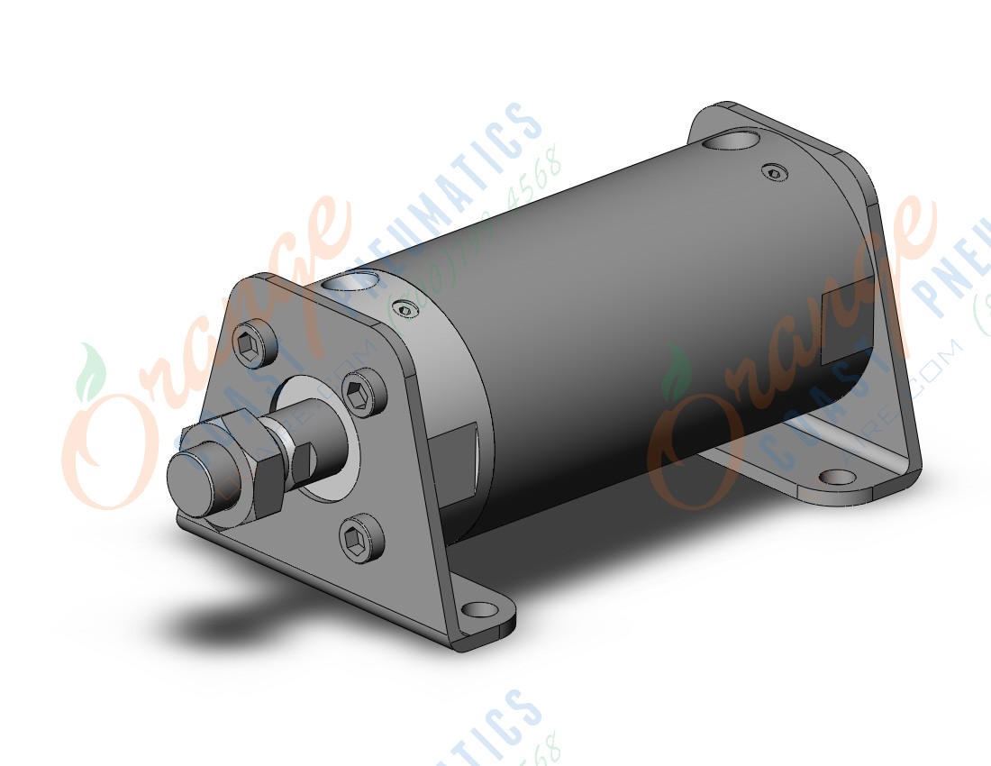 SMC CDG1LA100-125Z cg1, air cylinder, ROUND BODY CYLINDER