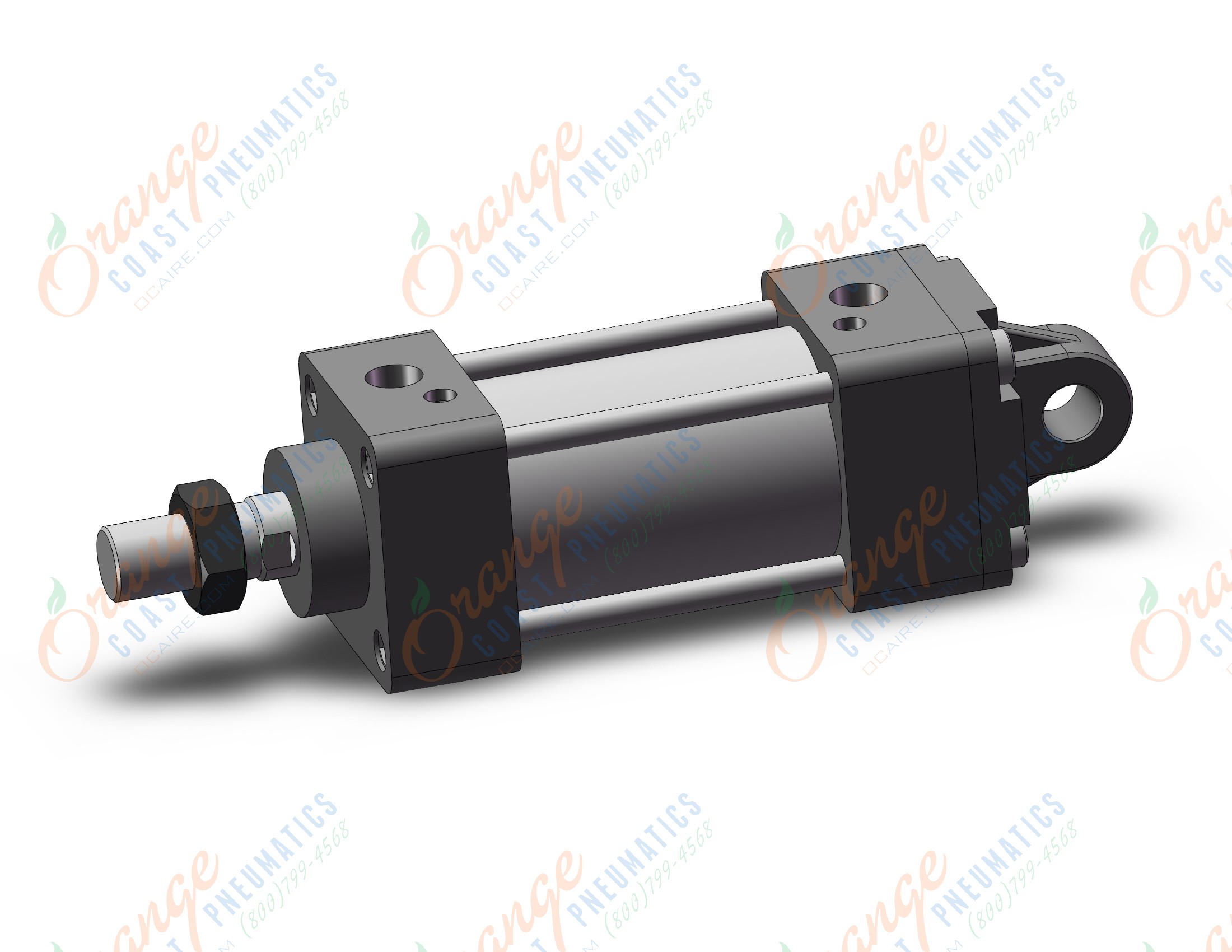 SMC MBC50TN-50Z cylinder, mb-z, tie rod, TIE ROD CYLINDER