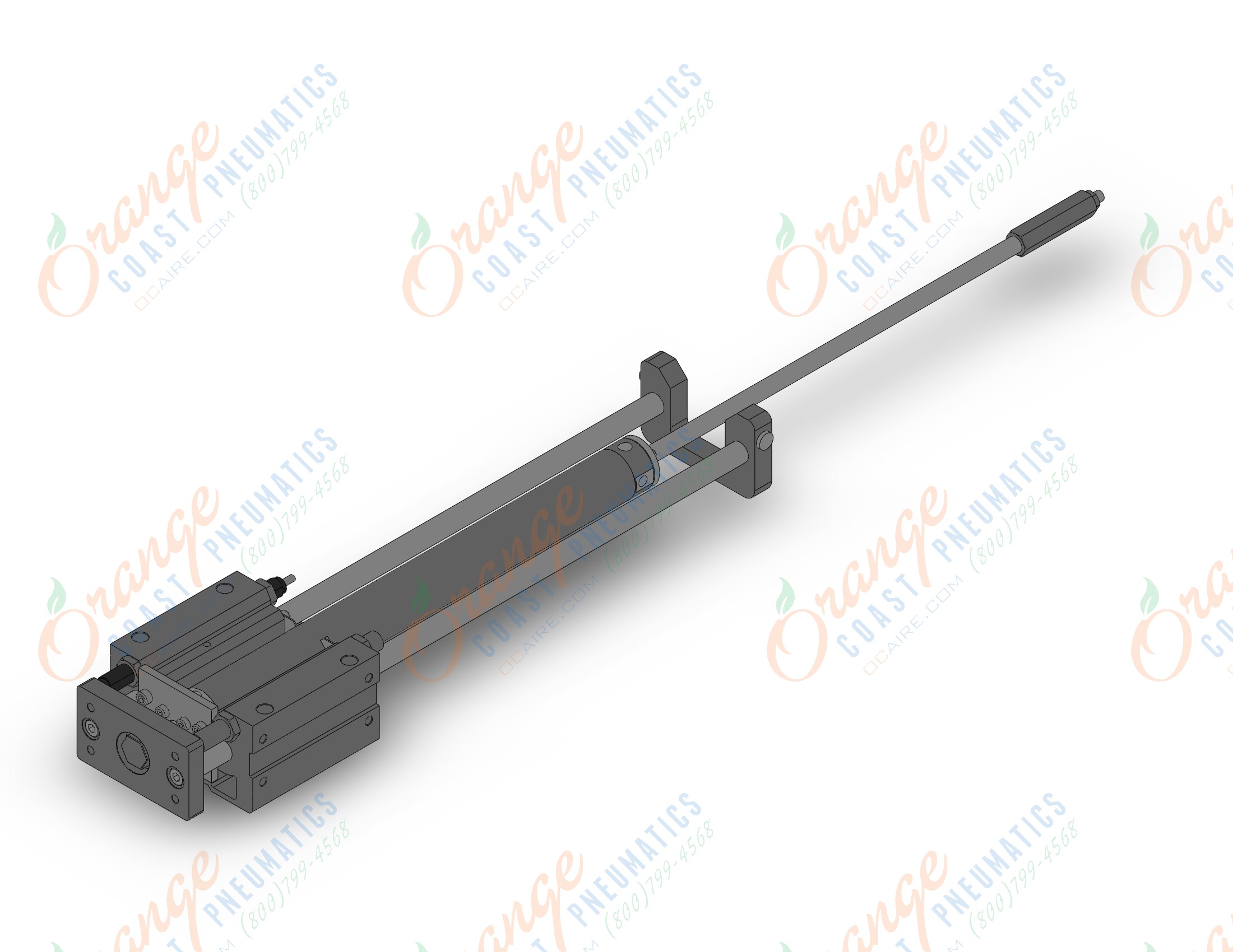 SMC MGGLB32-350B-XC8 mgg, guide cylinder, GUIDED CYLINDER