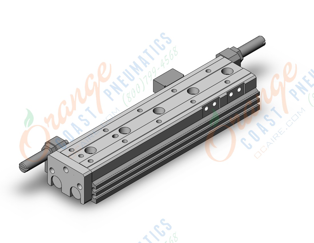 SMC MXQ12-100BSCT cyl, slide table, GUIDED CYLINDER