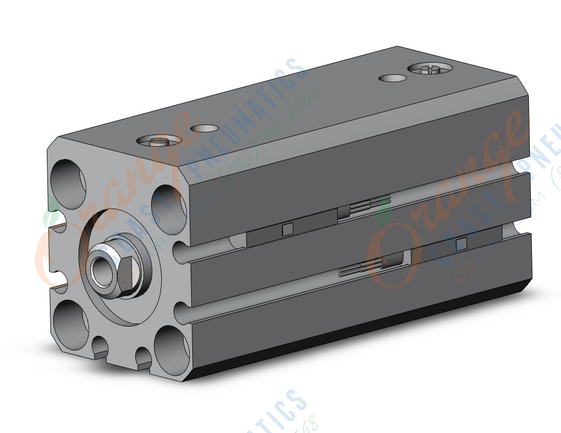 SMC RDQB20-50-M9PSAPC3 cyl, compact, air cushion, sw capable, COMPACT CYLINDER