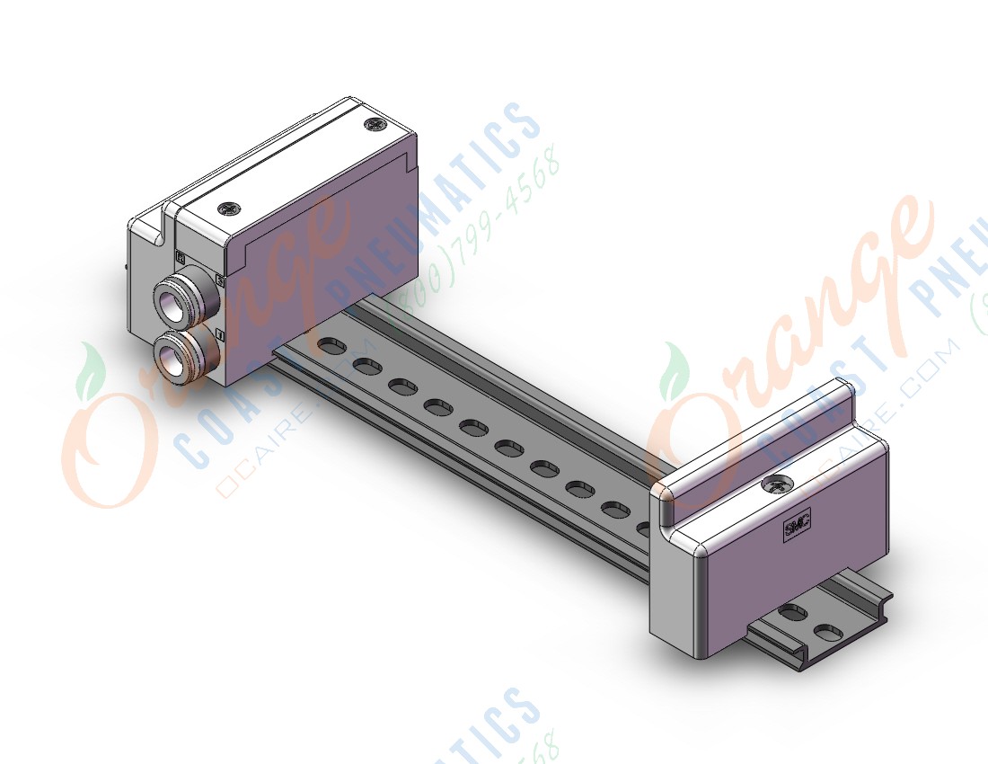 SMC SS5Q14-13C-D mfld, plug lead unit, 4/5 PORT SOLENOID VALVE