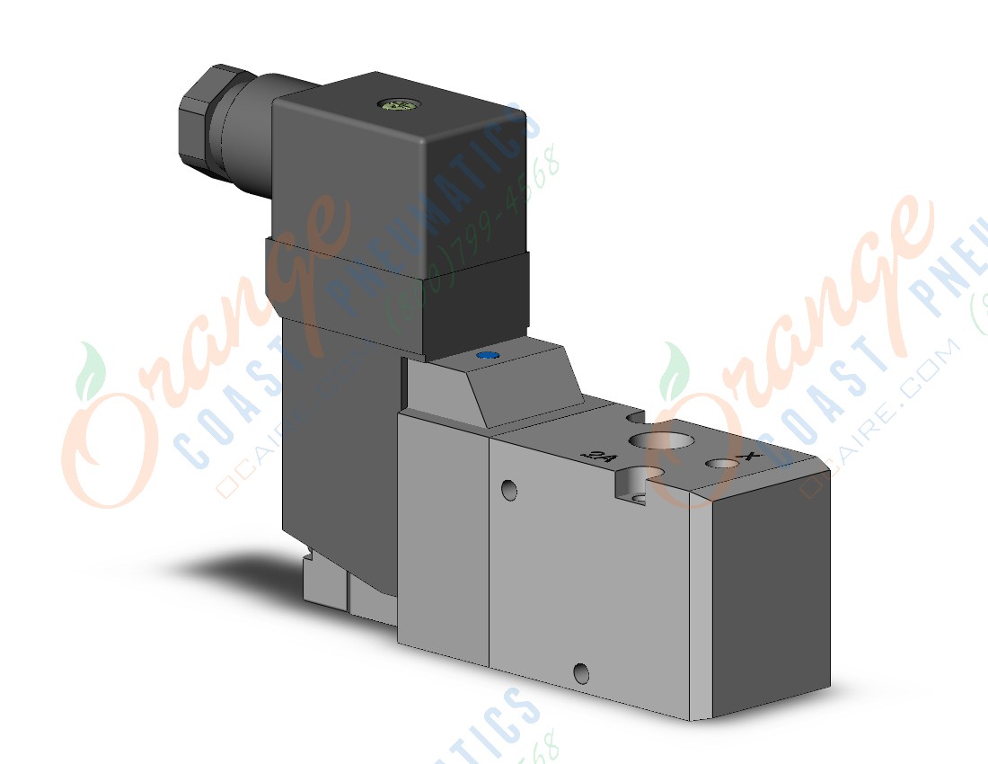 SMC VP342R-5T1-01NB 3 port poppet type valve, 3 PORT SOLENOID VALVE