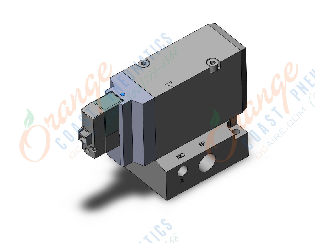 SMC VP744R-5LOU1-03NA 3 port poppet type valve, 3 PORT SOLENOID VALVE