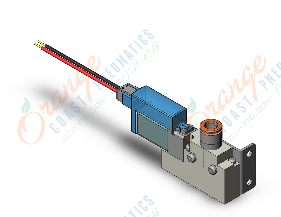 SMC VQZ115-4L1-N7-PRF 3 port body ported solenoid valve, 3 PORT SOLENOID VALVE