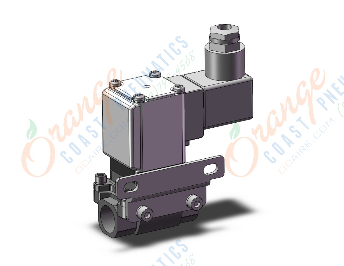 SMC VXZ2A0BGBXBB pilot op 2 port solenoid valve, (n.o.), 2 PORT VALVE