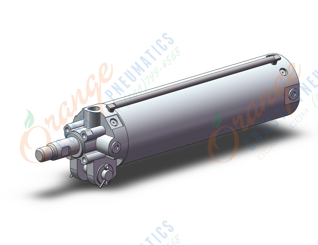 SMC CKG1A63-200Z-P cyl, clamp, CLAMP CYLINDER