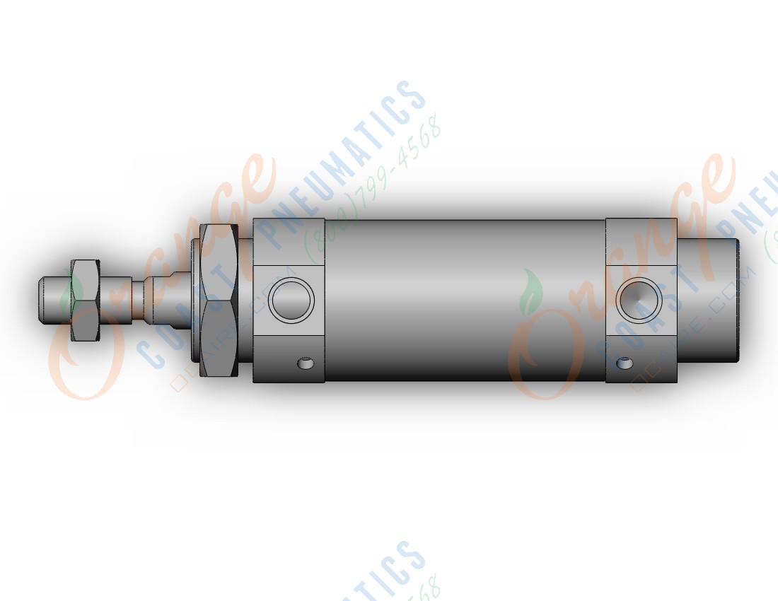 SMC CM2B32-25AZ-XC6 cylinder, air, ROUND BODY CYLINDER