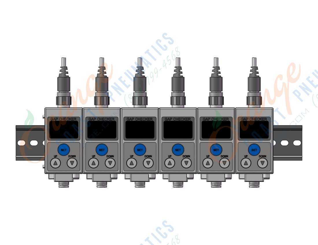 SMC ISA3-FCN-6 digital gap checker, AIR CATCH SENSOR, ISA ISA2 ISA3